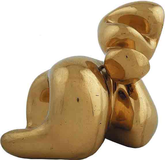 Head and shell 1933 by Jean Arp