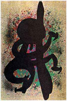 L'Esquim au Febrile 1969 by Jean Miro