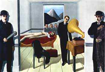 The menaced assasin 1926 by Rene Magritte