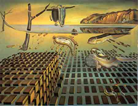 The disintegration of the persistence of memory 195254 by Salvador Dali
