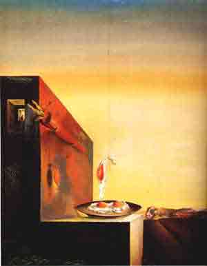 Fried eggs without the plate 1932