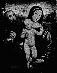 SCHOOL OF FRANCIA. MADONNA AND CHILD. LOUVRE.