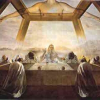 The sacrament of the Last Supper 1955