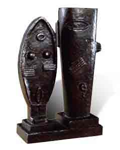 The couple 1926 by Alberto Giacometti