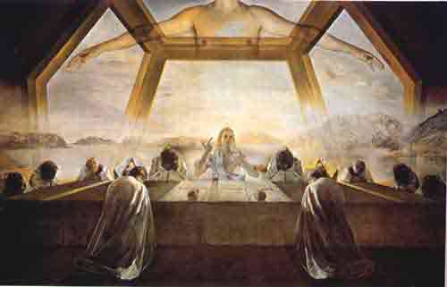 The sacrament of the Last Supper 1955 by Salvador Dali